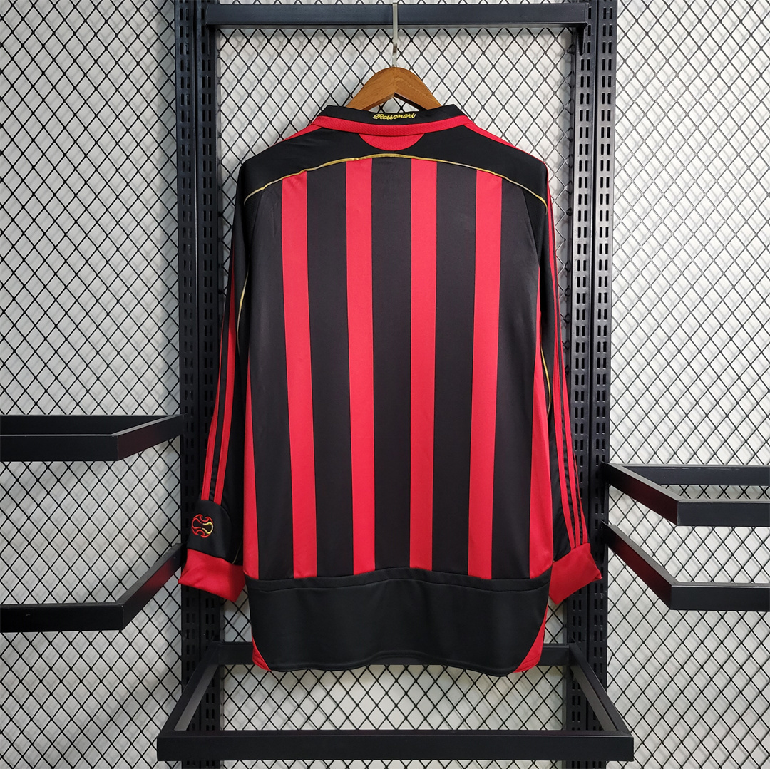 06-07 AC Milan home long sleeve 5