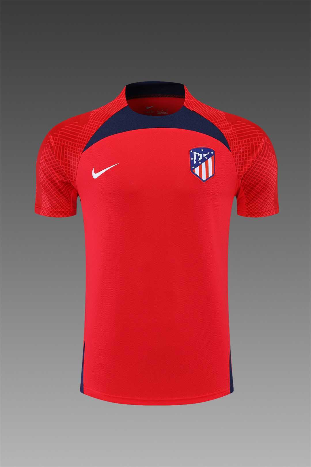 22-23 Atletico Madrid training suit short sleeve kit red 16