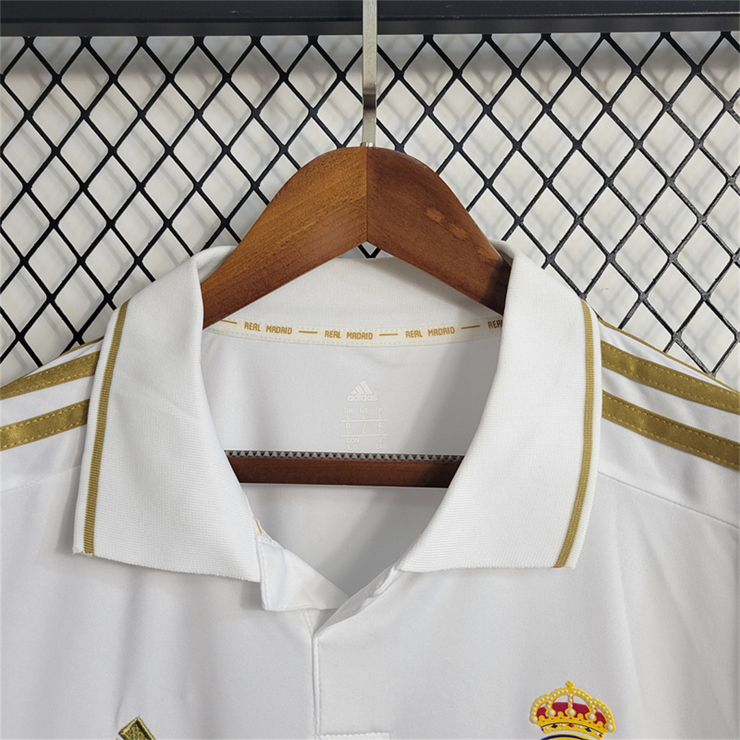 11-12 Real Madrid home long sleeve 4