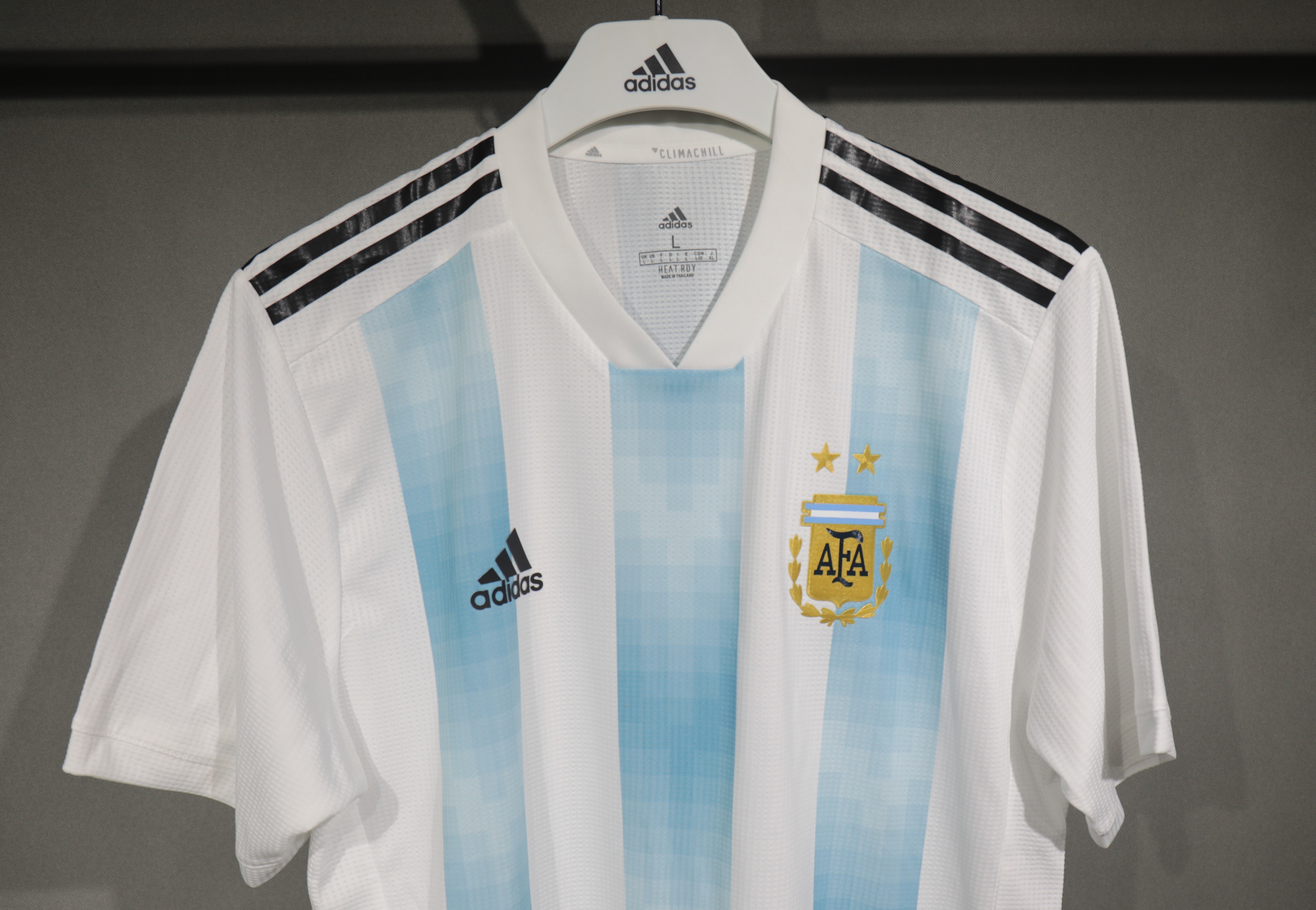 2018 Argentina World Cup Home Retro Kit Vintage Player Version Football Shirt AAAAJersey Yupoo 3