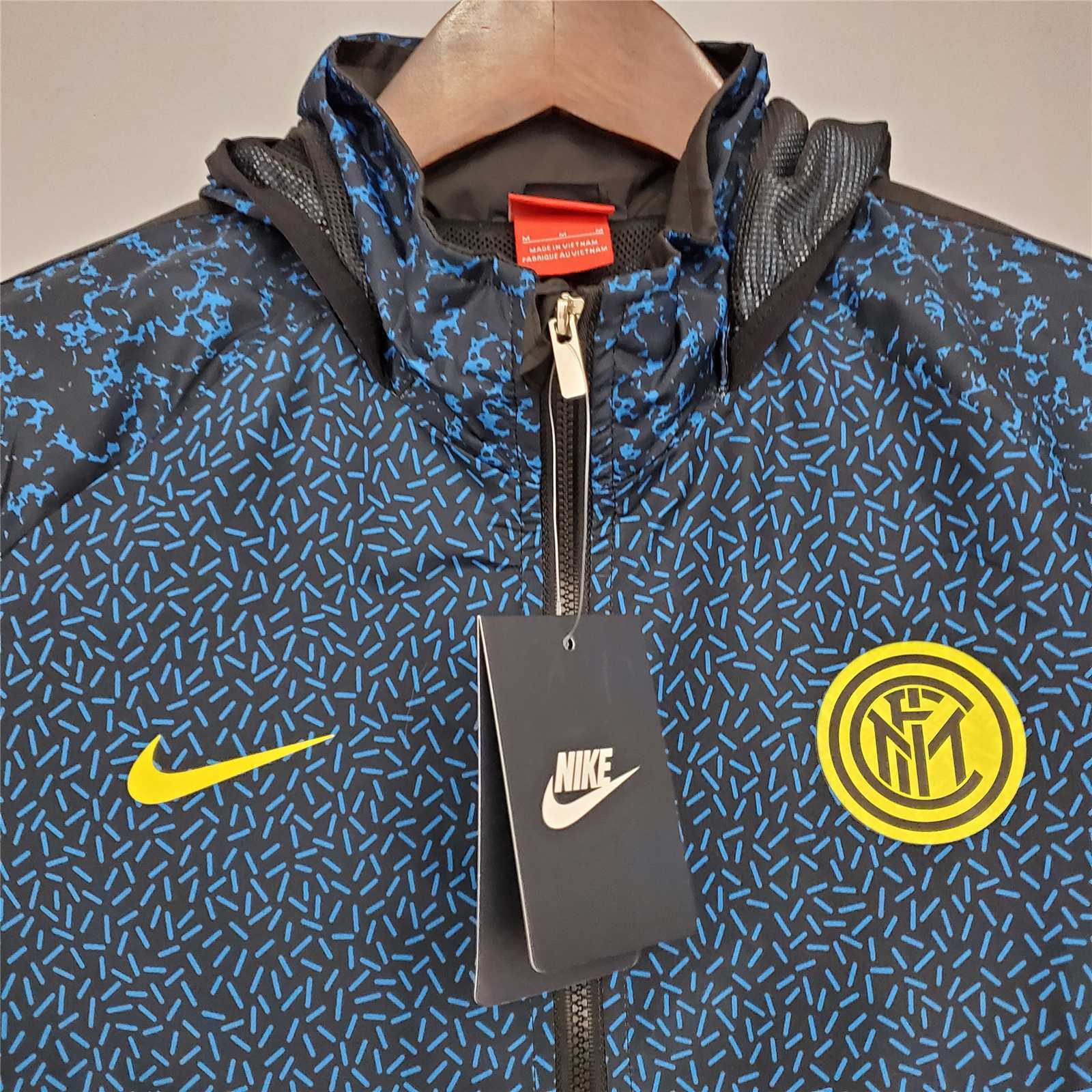 21-22 Inter Milan blue Camouflage Windbreaker 2