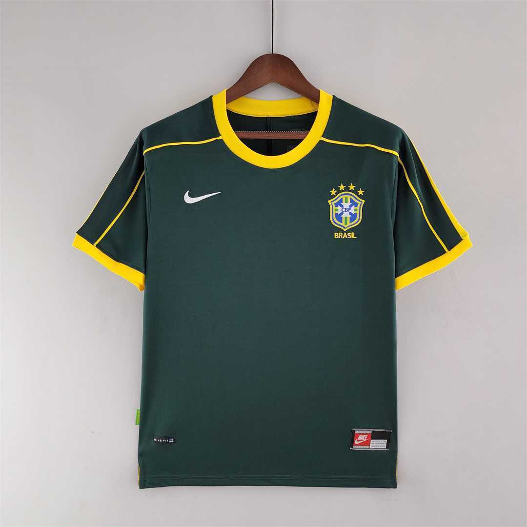 1998 Brazil goalkeeper dark green