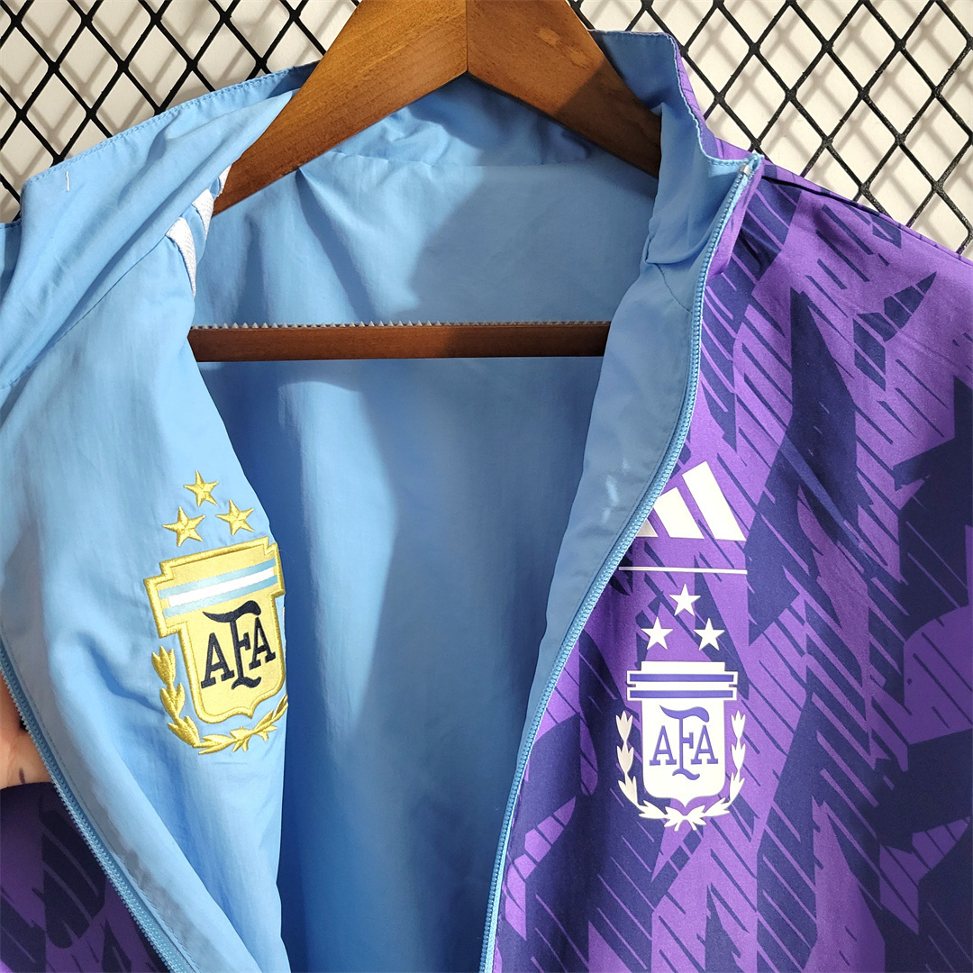 2023 Double-sided Windbreaker Argentina 3-star1684421236000 8