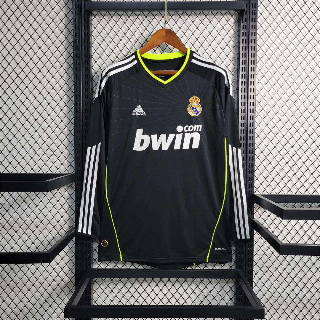 10-11 Real Madrid away long sleeve