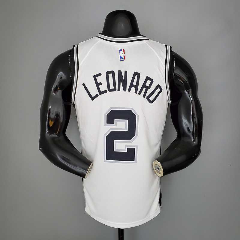 LEONARD#2 Spurs White 3
