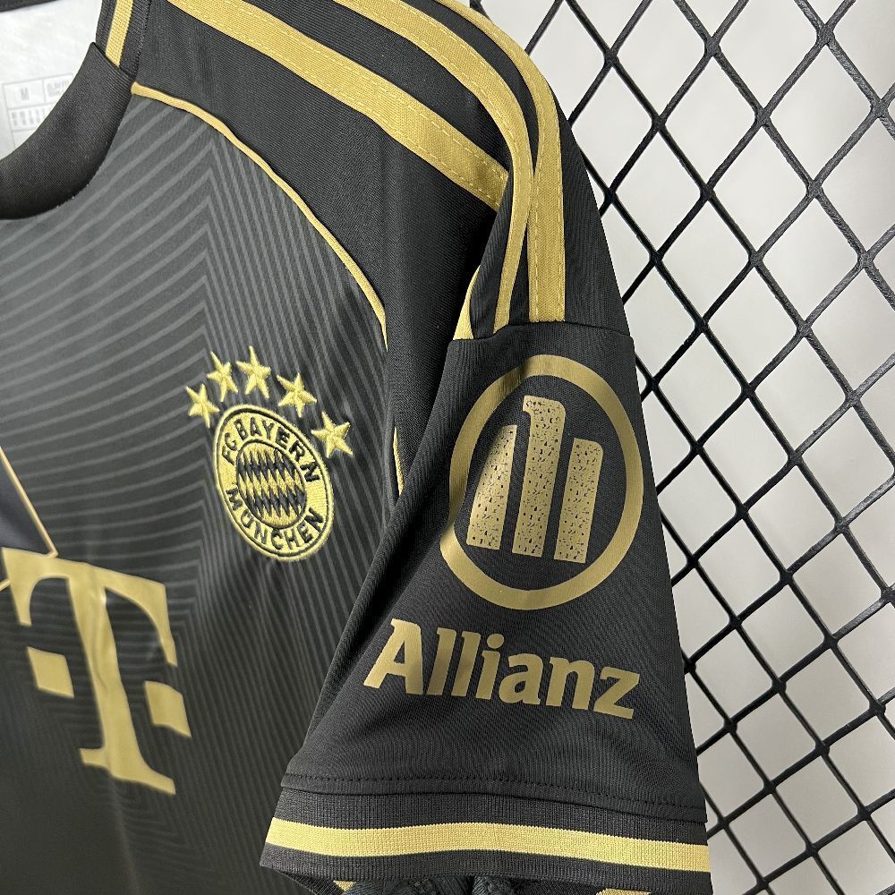 25-26 Bayern Munich x Addidas Black Special Edition Shirt Football Apparels AAAAJersey Supply Y 3