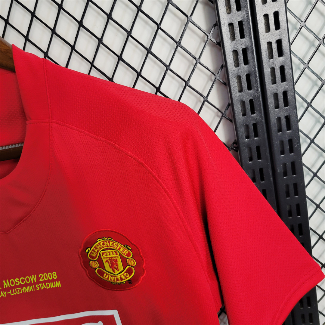 07-08 Manchester United Champions League version home 8
