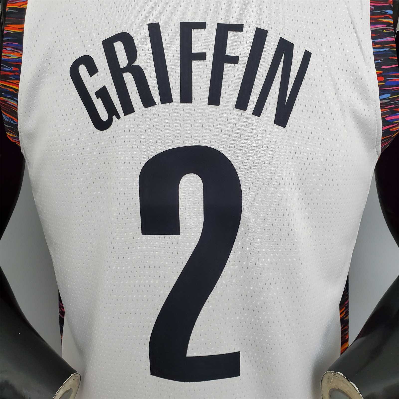 griffin#2 Brooklyn Nets City version White 7