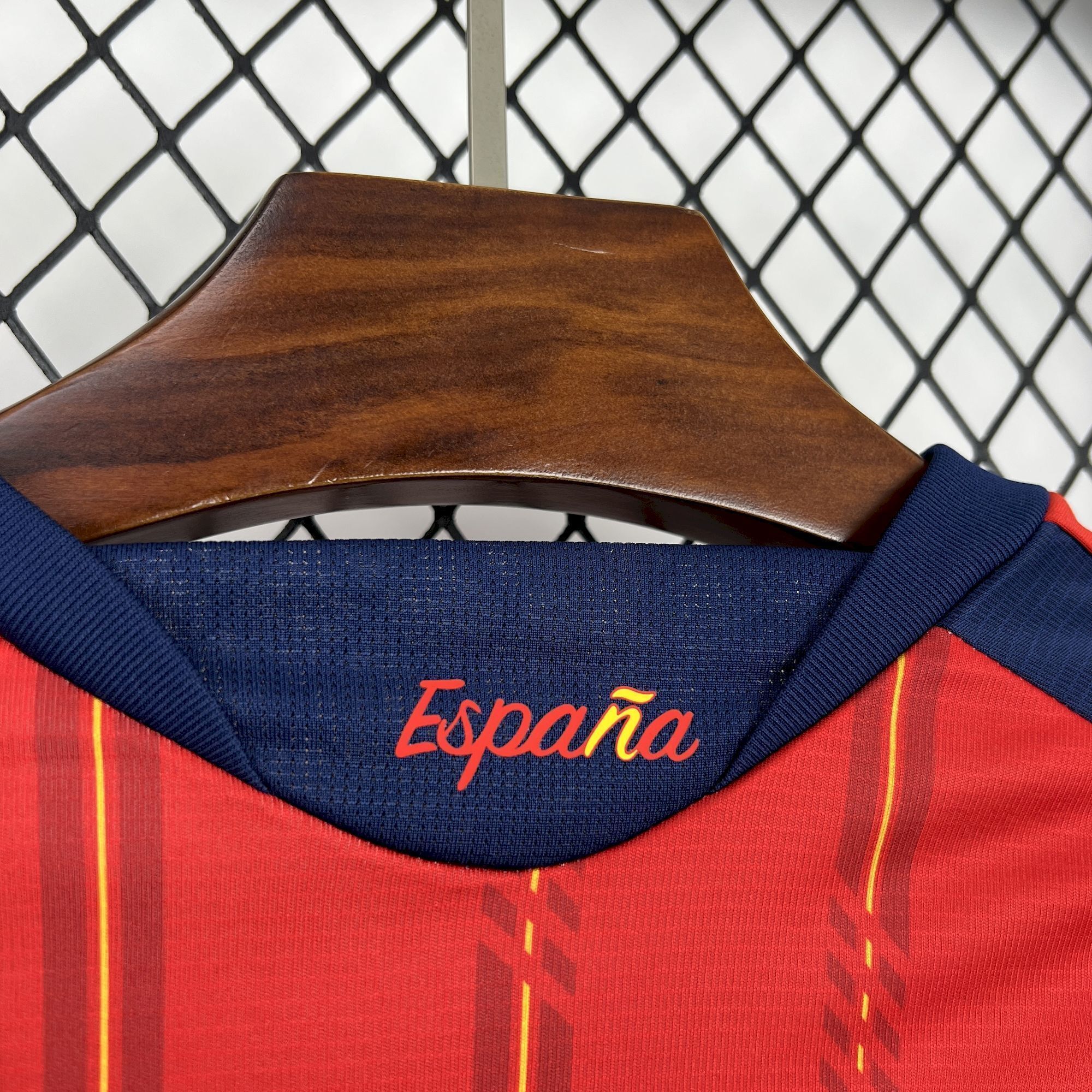 2026 Spain Home Kit Soccer World Cup Long Sleeve T-Shirt AAAAJersey Supply Yupoo 3