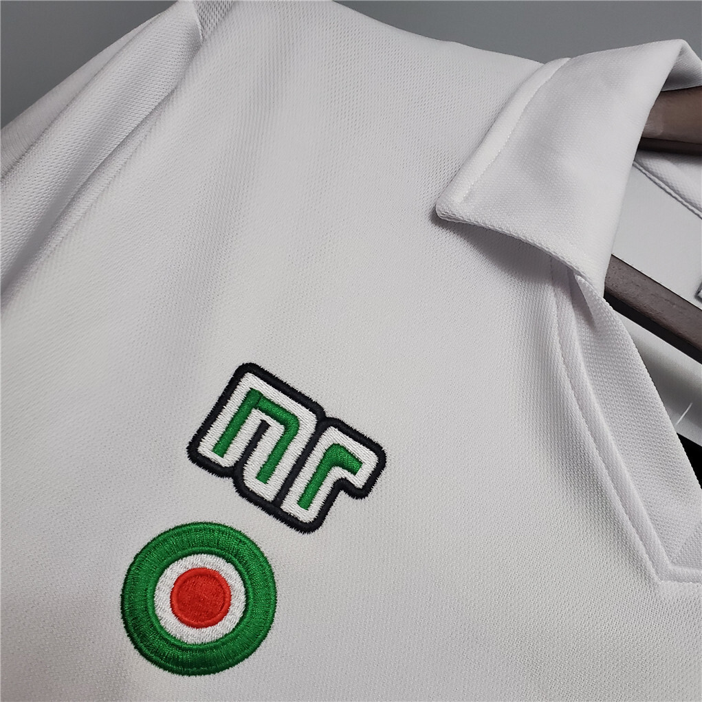 87-88 Napoli away white 10