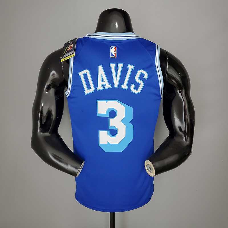 2021 DAVIS#3 Lakers Retro Blue 2