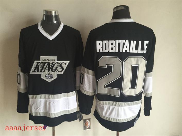 Los Angeles Kings retro ice hockey jersey M-3XL 洛杉矶国王队复古冰球服