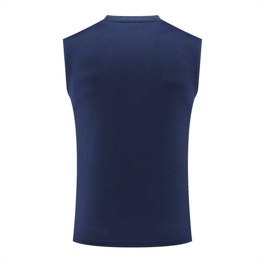 22-23 Arsenal vest training suit kit Royal Blue 15