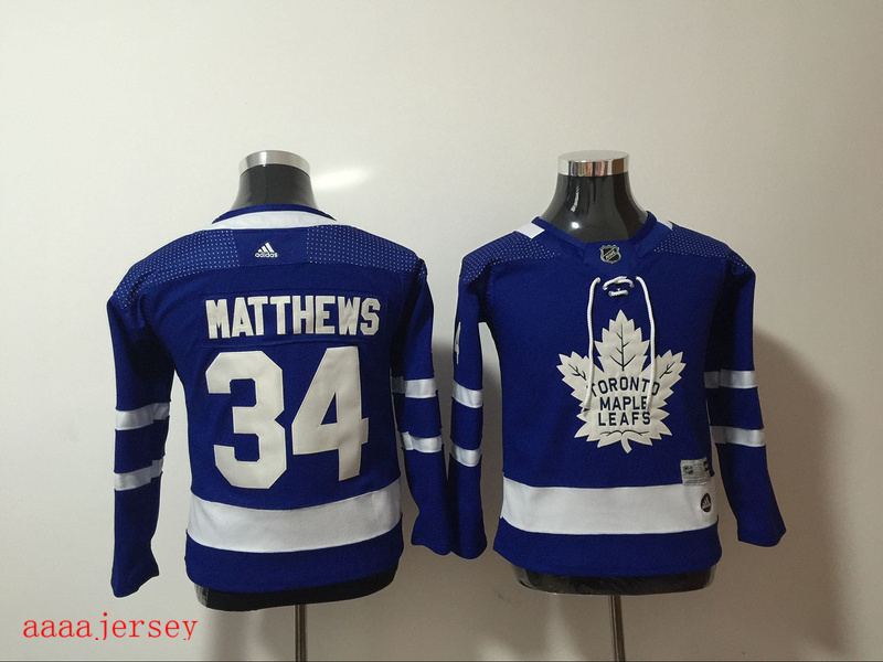 Toronto Maple Leafs kids ice hockey jersey SM-LXL 多伦多枫叶队童装冰球服