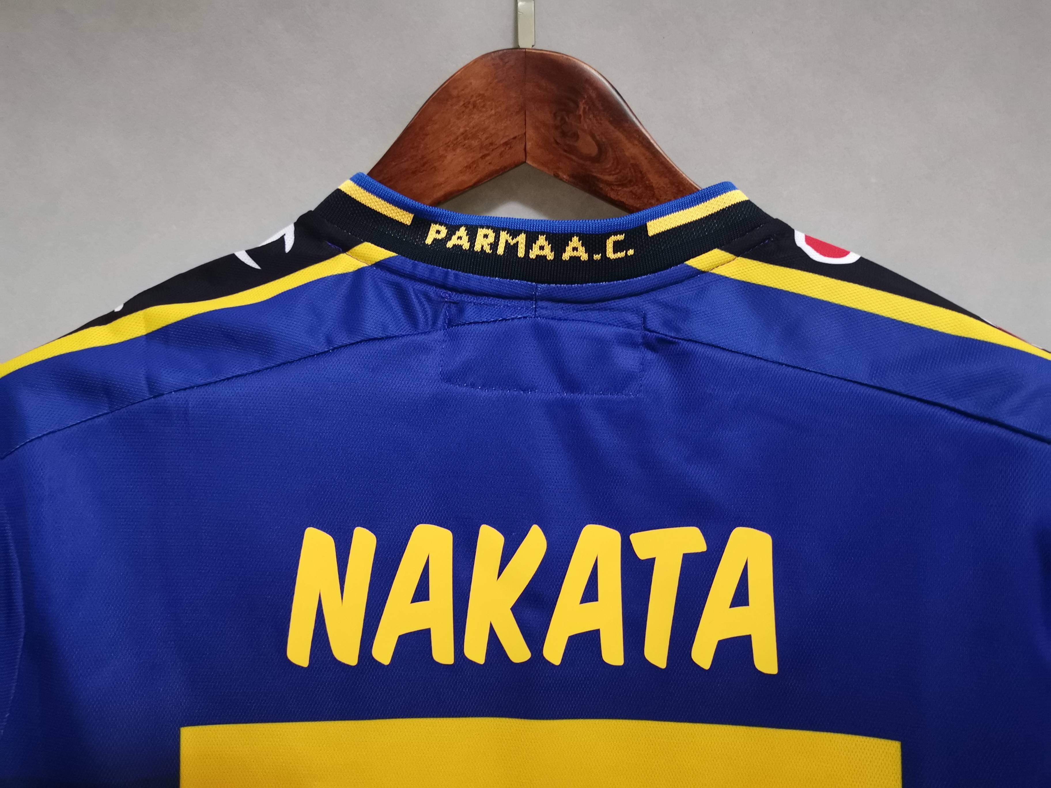 01-02 Parma home Cheap Football Kit 11