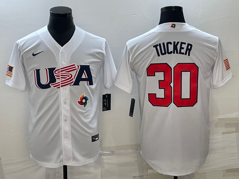 USA 2023 World Cup Baseball Jerseys 15