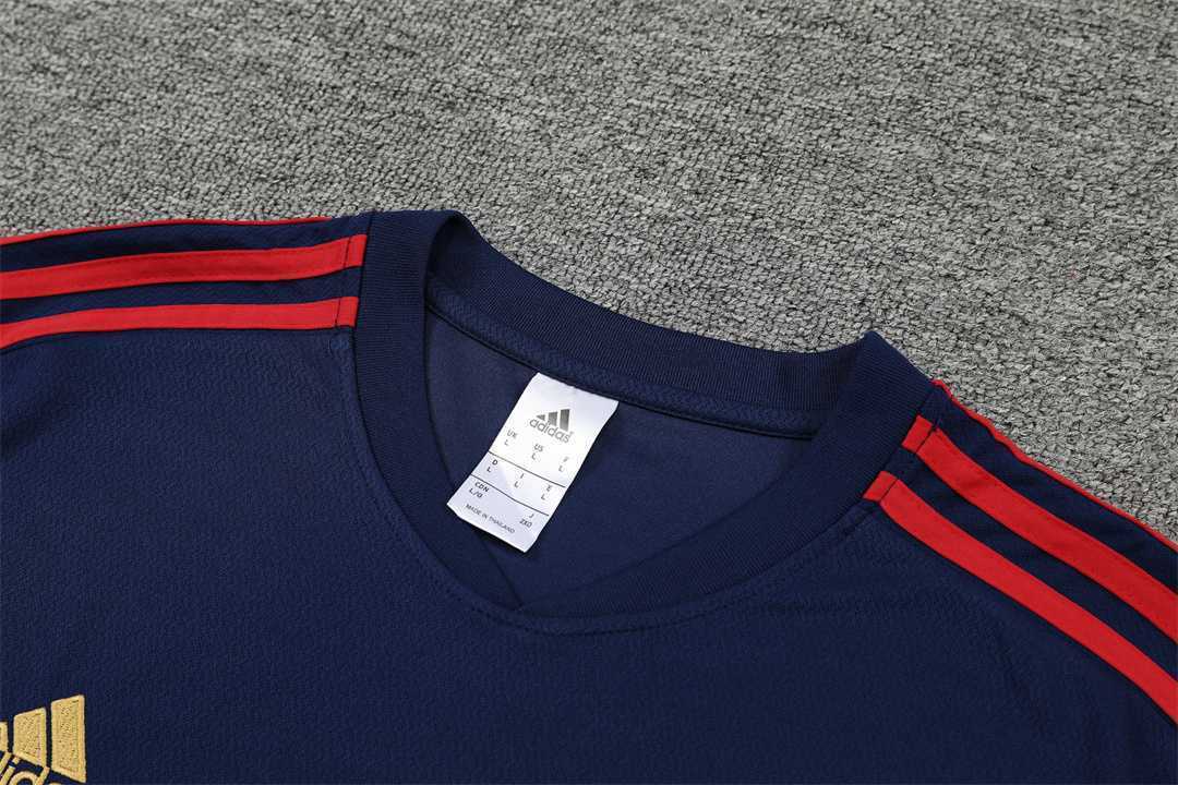 22-23 Ajax Training Suit Short Sleeve Kit Royal Blue 10