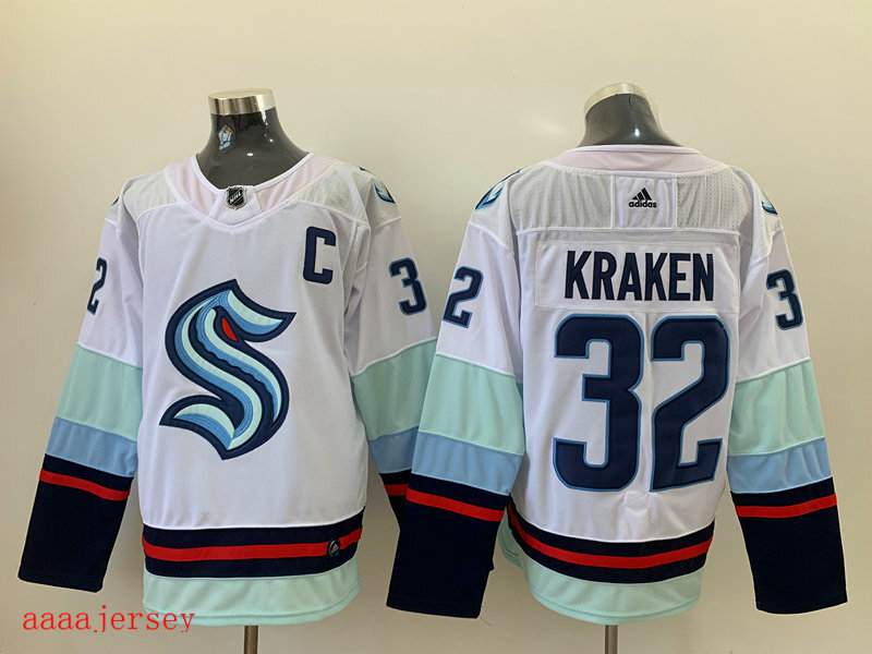 Seattle Kraken ice hockey jersey M-3XL 西雅图海妖队冰球服