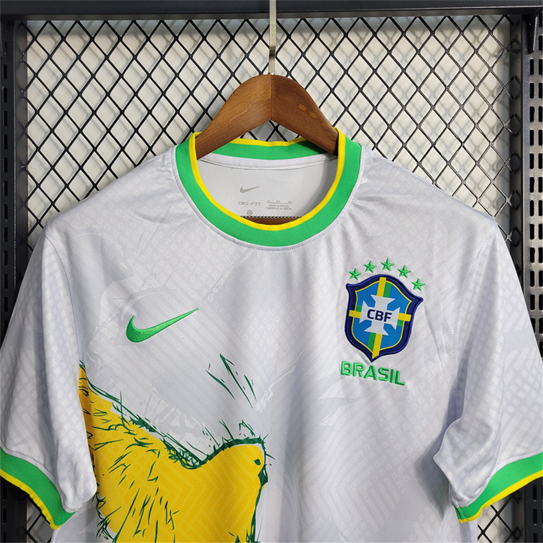 2023 Brazil White Pigeon Special Edition Kit Football AAAAJersey Yupoo 6