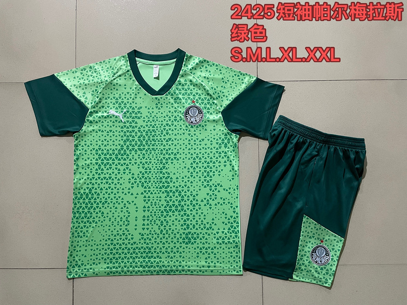 24-25 Palmeiras Training Soccer Jerseys Football Shirts 1