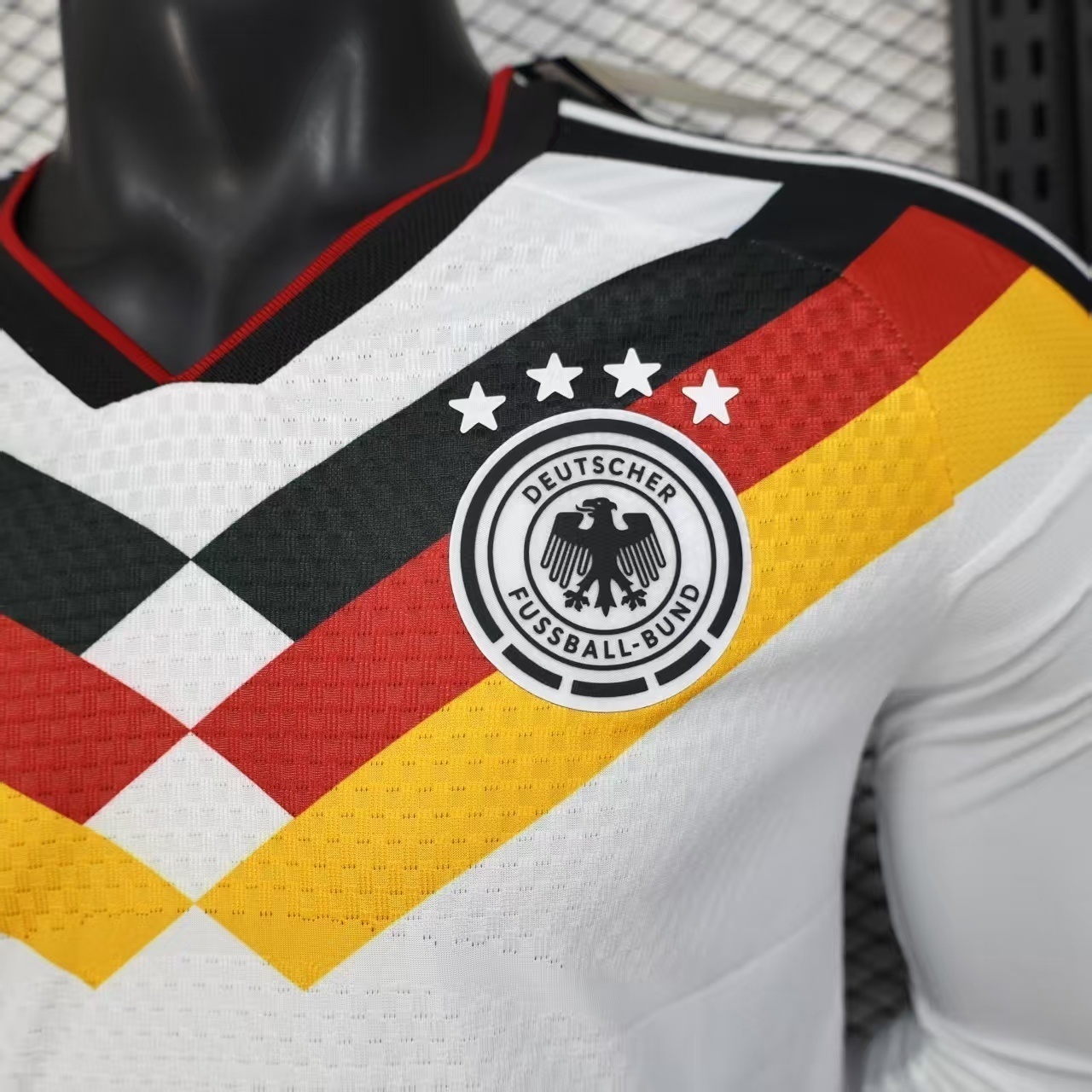 2026 World Cup Germany Home Kit Football Player Version Shirt Long Sleeve AAAAJersey Supply Yup 3