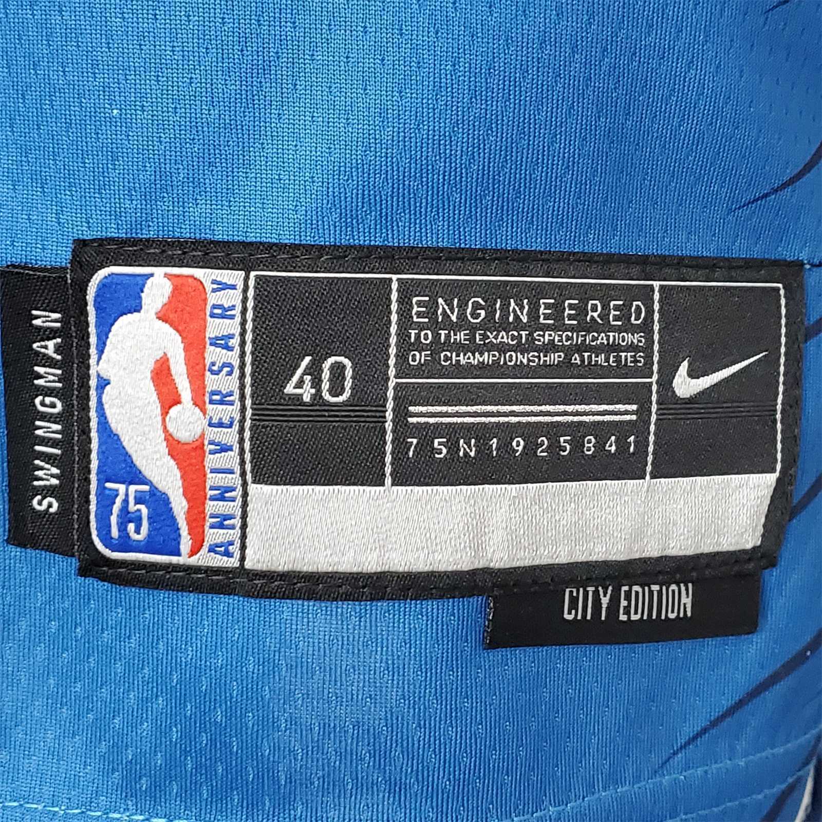 75th Anniversary 2202 Season ROSE#25 Minnesota Timberwolves City Edition Blue NBA Jersey 7
