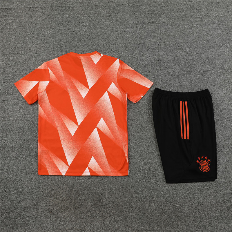 23-24 Bayern Training Orange Soccer Jerseys Yupoo 1