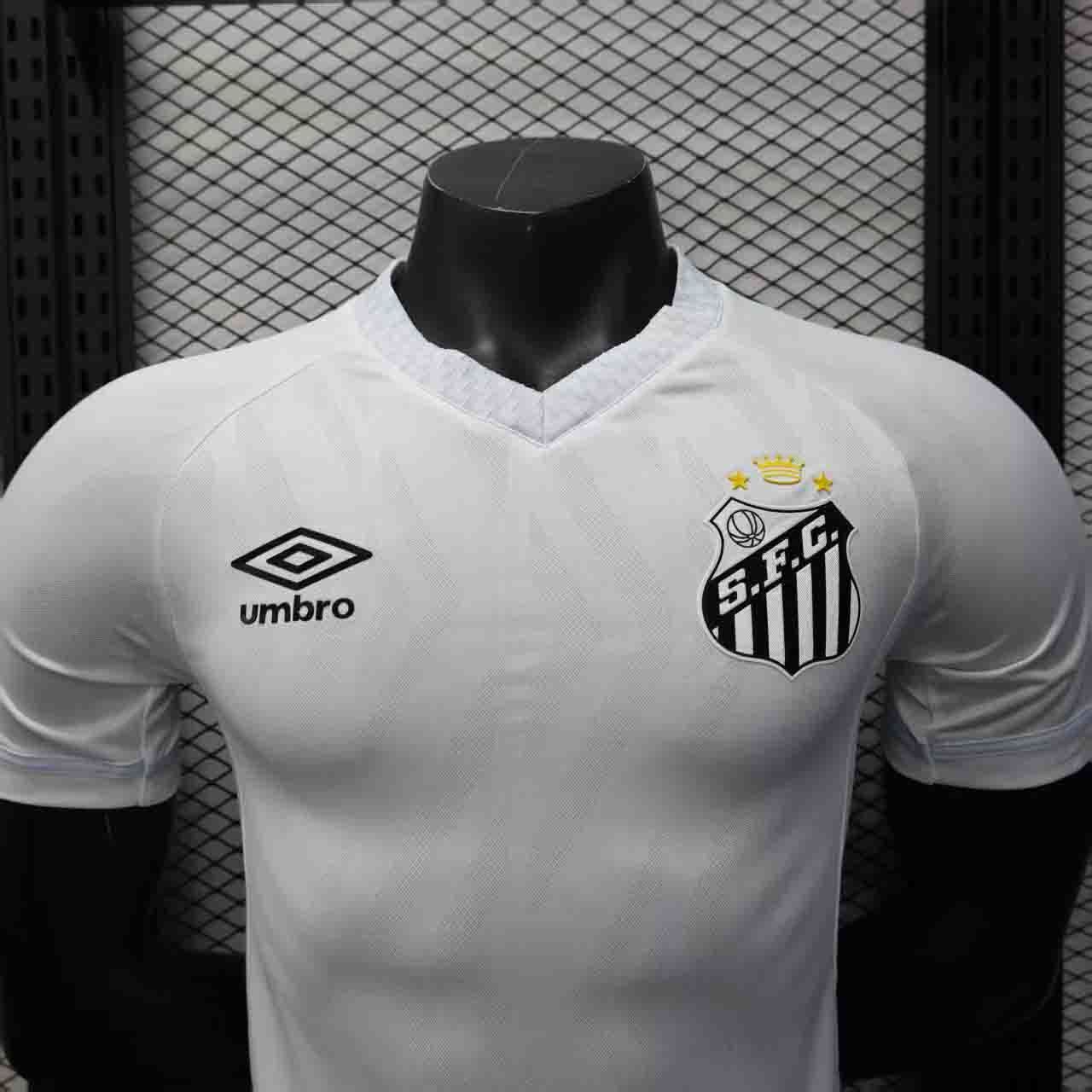 25-26 Santos Home Kit Player Version Shirt AAAAJersey Supply Yupoo 7