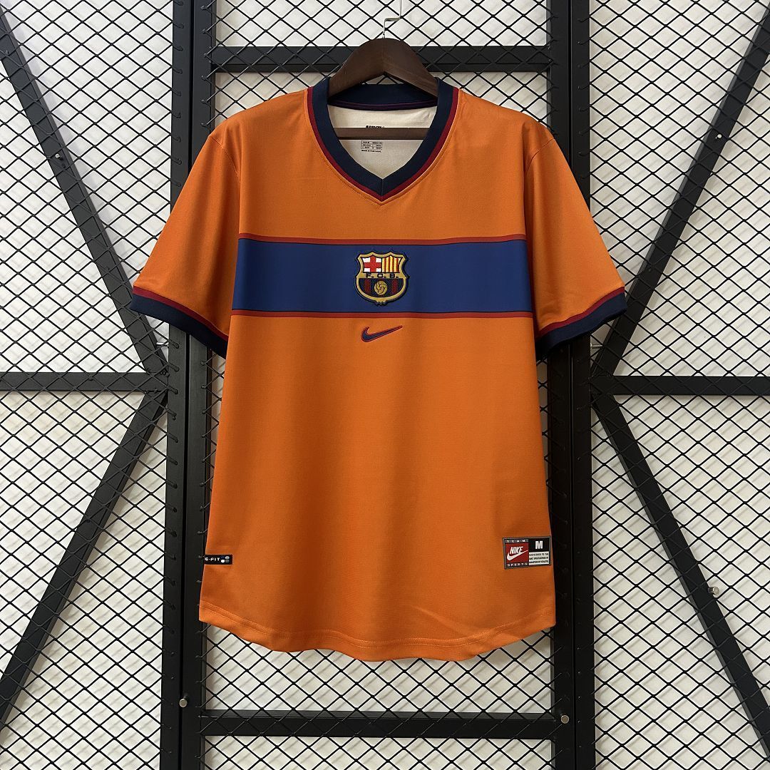 98-99 Barcelona Fourth Retro Kit Vintage Shirt AAAAJersey Dropship Yupoo