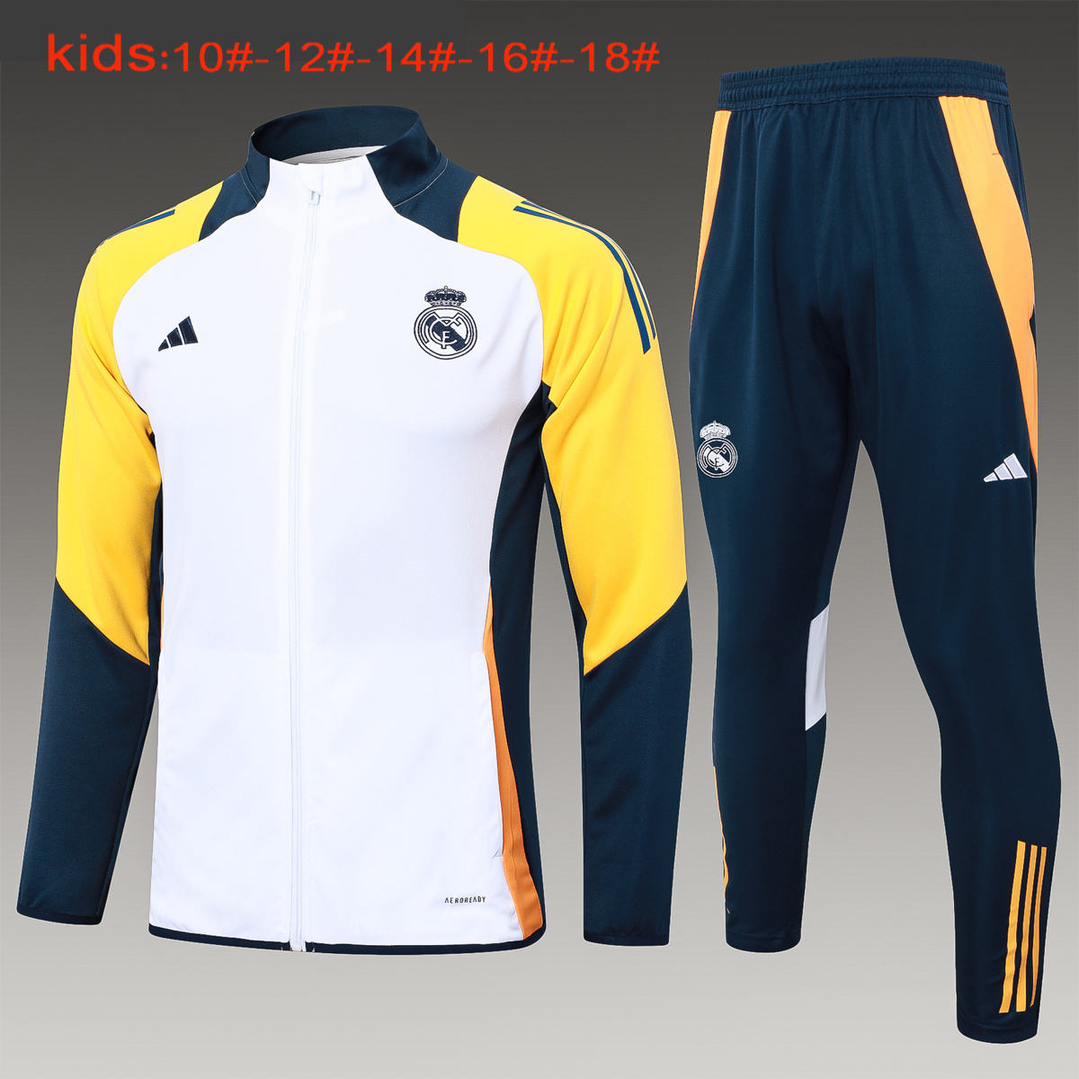 24-25 Real Madrid Kids Jackets Football Shirts