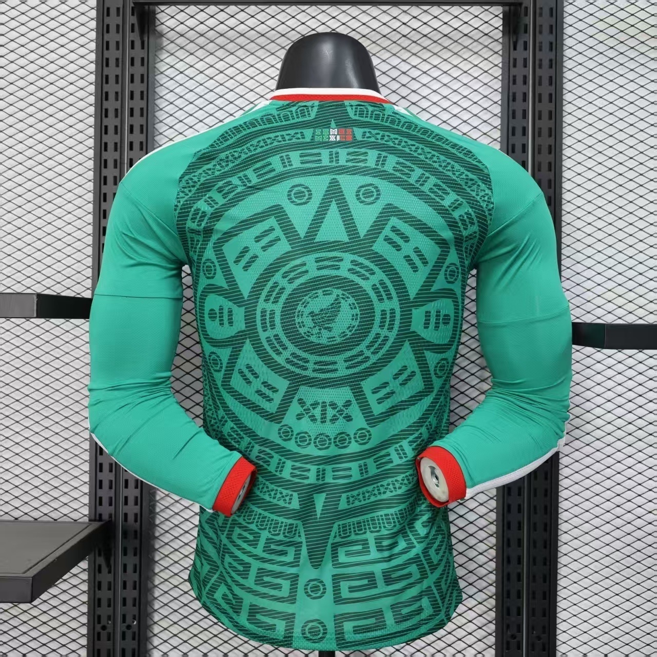 2026 World Cup Mexico Home Kit Player Version Long Sleeve Shirt Football AAAAJersey Dropship Yu 4