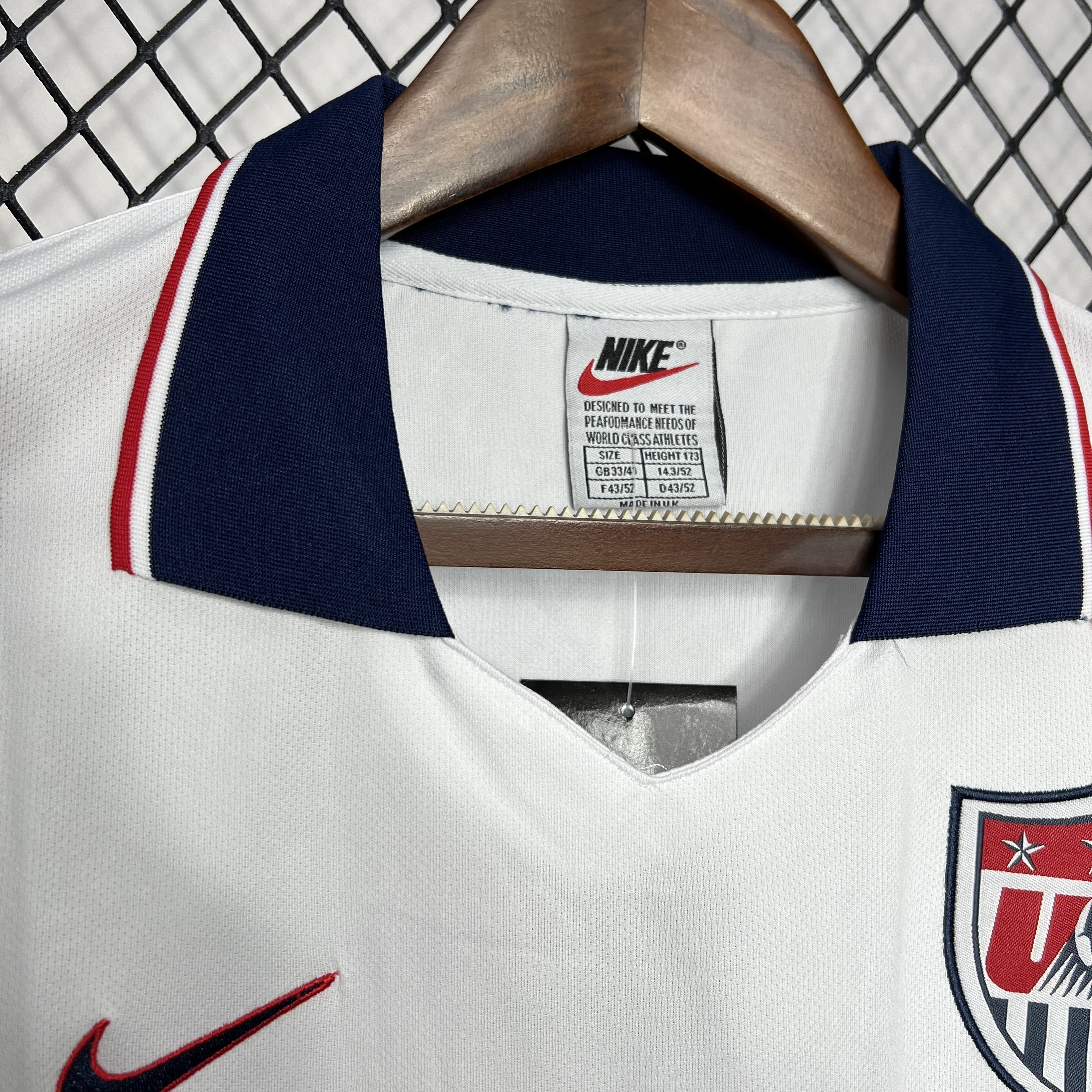 1995 USA Home Retro Kit Vintage Uniform AAAAJersey Supplier Yupoo 5