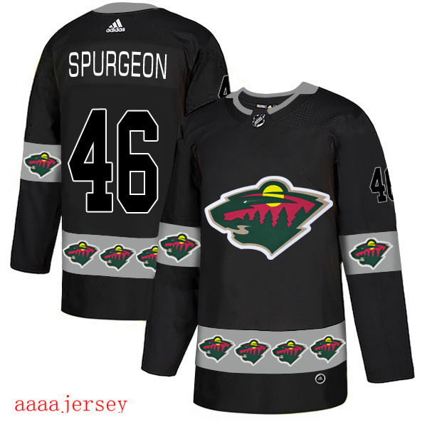 2019 Minnesota wild ice hockey jersey M-3XL 明尼苏达荒野队冰球服