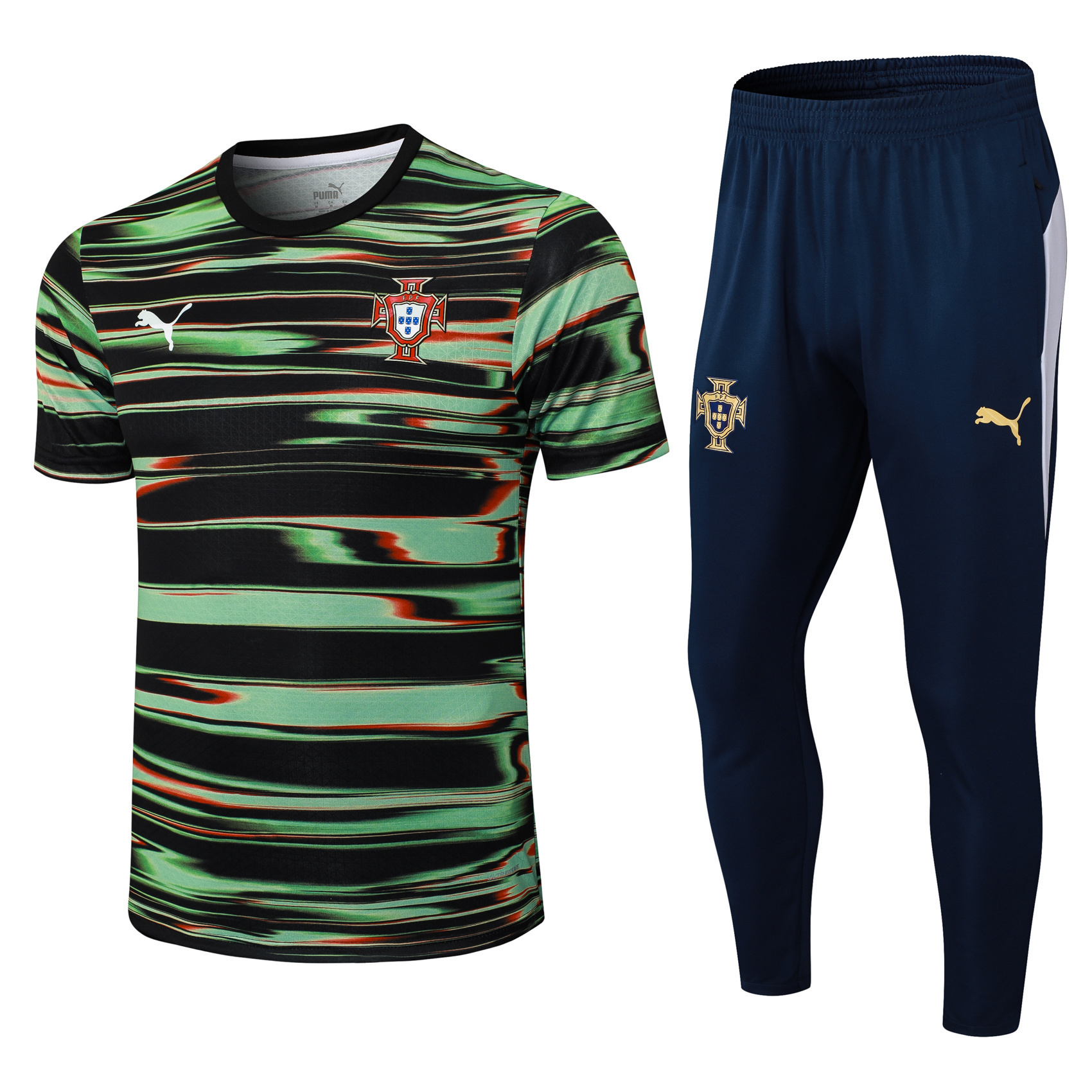 2025 Portugal Player Version Training Kits Football Tracksuits