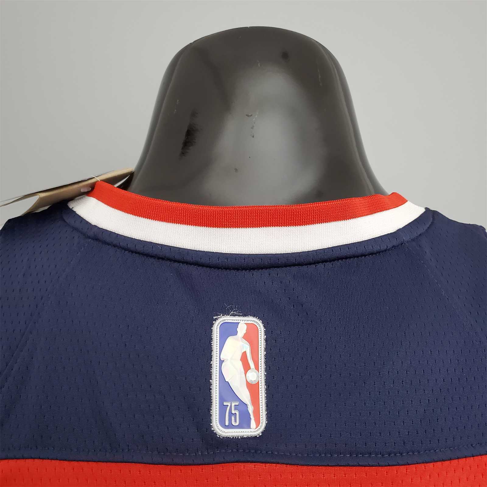 75th Anniversary wesbrook#4 Wizards Red, White and Blue 3