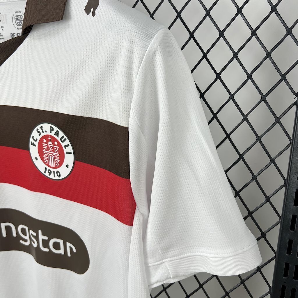 25-26 St.Pauli Away Shirt Football Apparels AAAAJersey Supply Yupoo 3