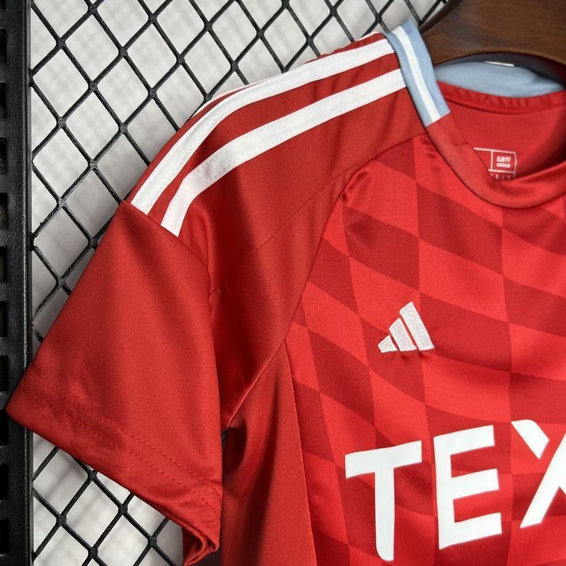 24-25 Aberdeen F.C home Kid Kits Youth Apparels Football AAAAJersey Yupoo 4