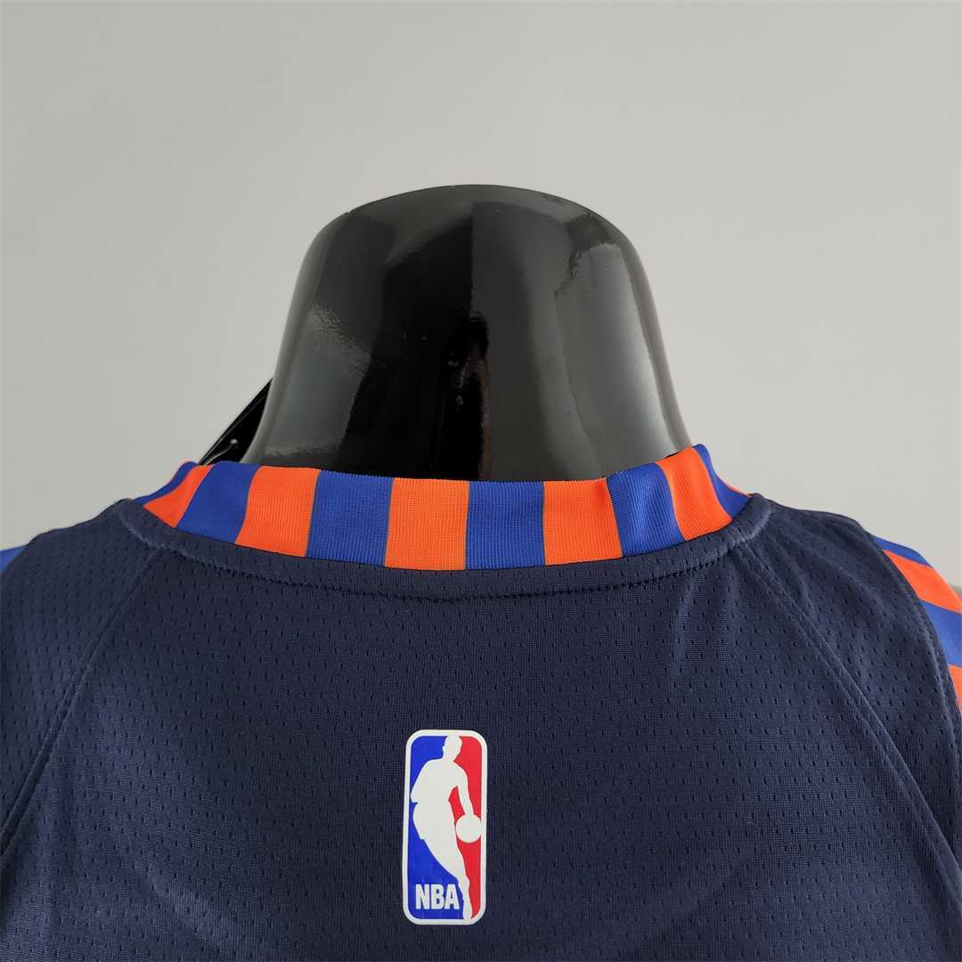 New York Knicks ANTHONY #7 Striped NBA Jersey 6