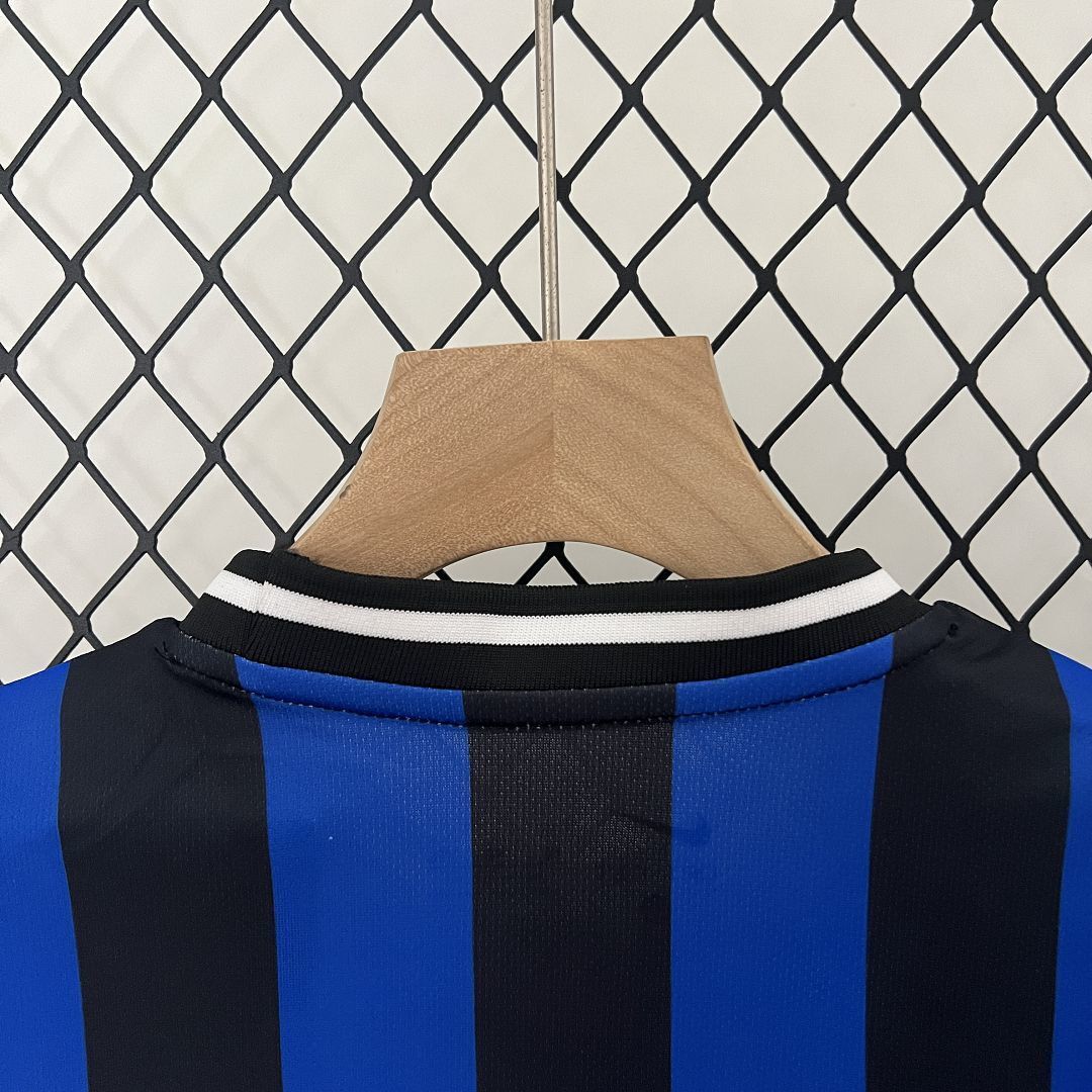 09-10 Inter Milan Home Retro Kids Kits Children Shirt Soccer Jersey Yupoo 8