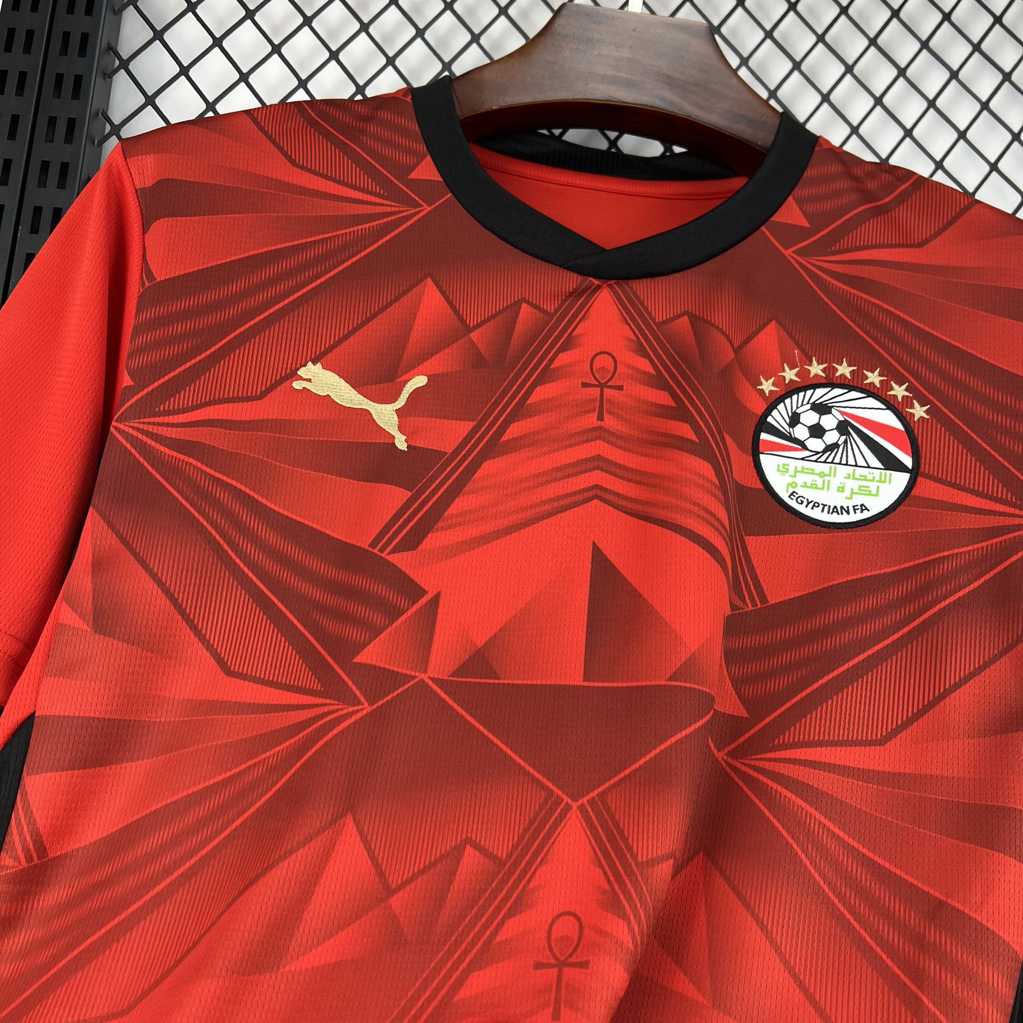 World Cup Jersey 2026 Egypt Mens Home Kit Soccer T-Shirt AAAAJersey Supply Yupoo 7 3