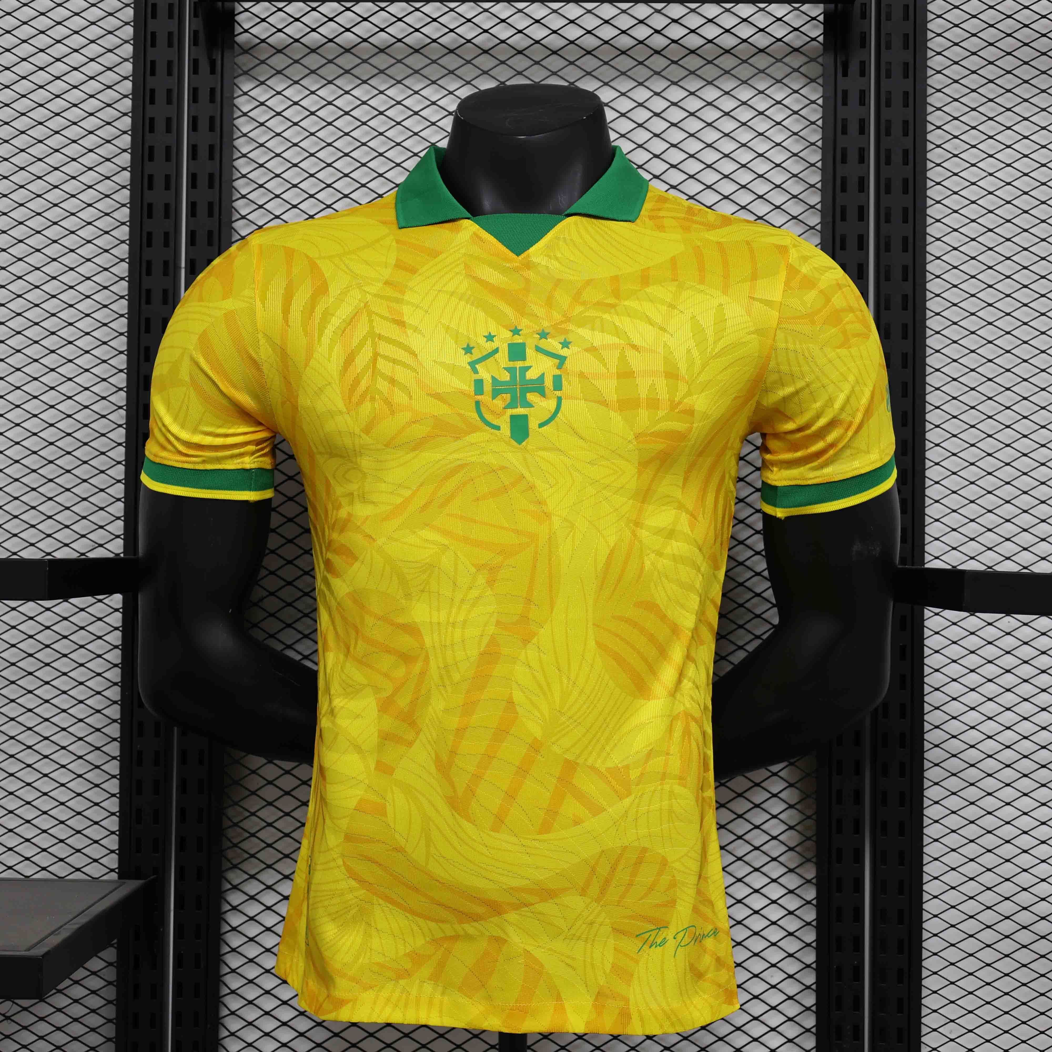 2024 Brazil Special Edition Kit Player Version Shirt AAAAJersey Supplier Yupoo