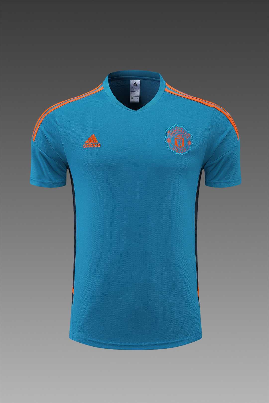 2223 Manchester United Training Suit Short Sleeve Kit Blue 24