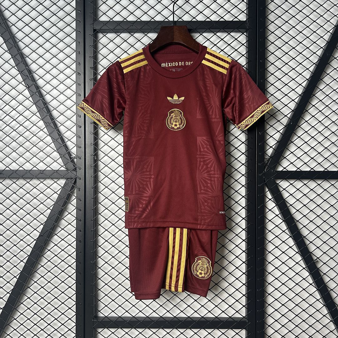 2025 Mexico Gold Cup Kid Kits Red Special Edition Youth Apparels AAAAJersey Wholesale Yupoo