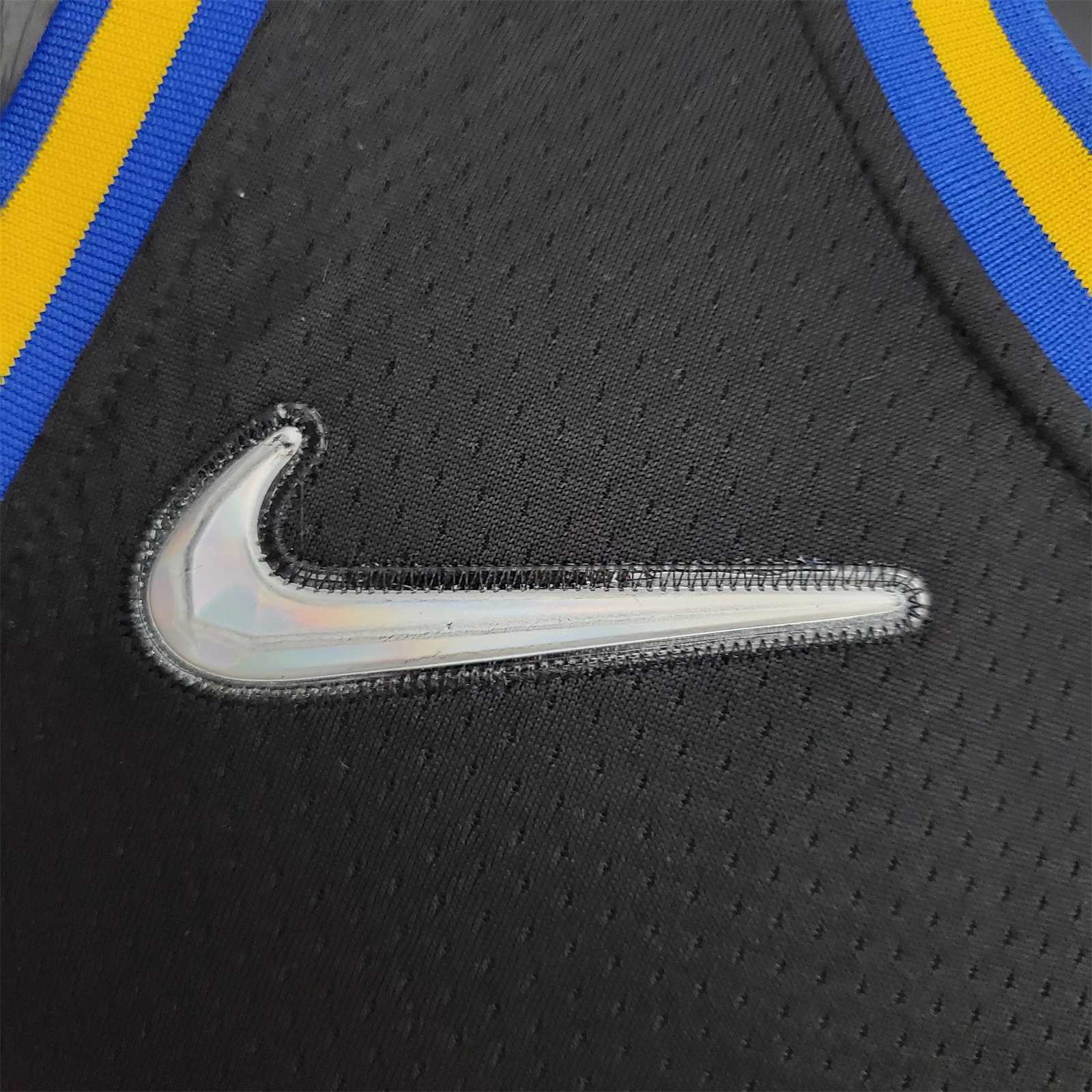 2022 75th Anniversary Golden State Warriors Thompson #11 Mexico Edition Black NBA Jersey 2