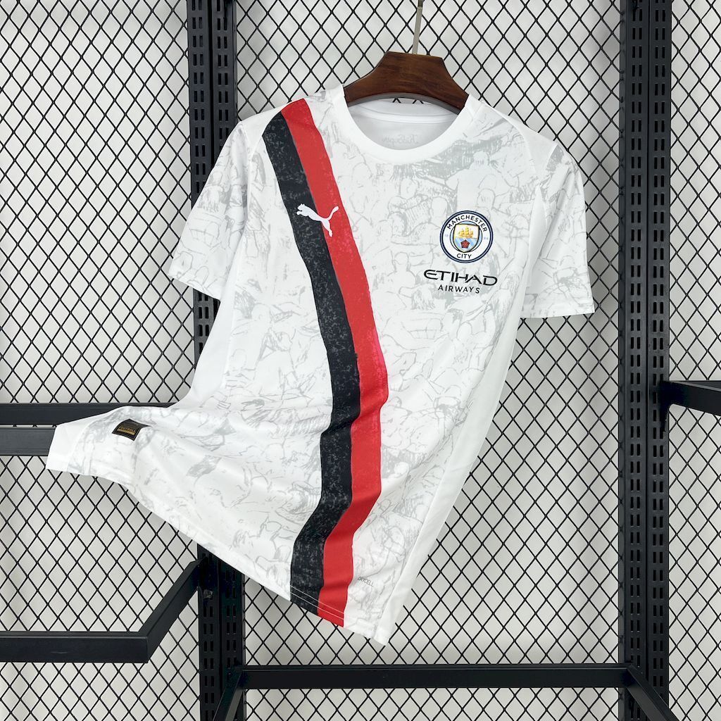 25-26 Manchester City Away Kit Soccer T-Shirt AAAAJersey Dropship Yupoo