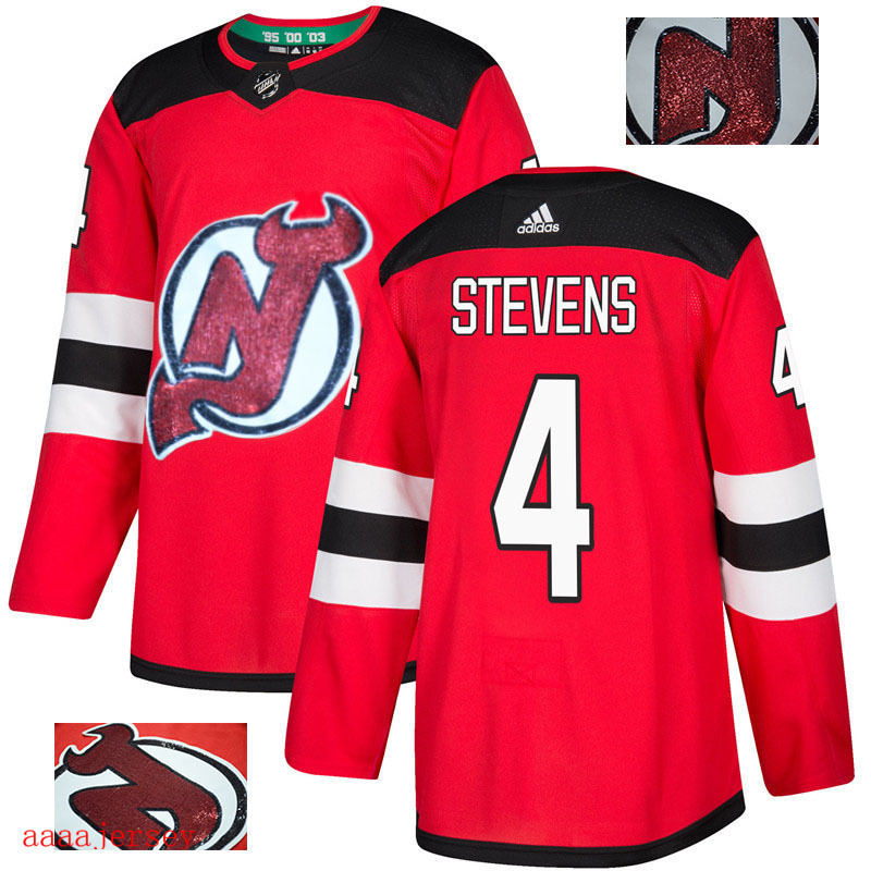 2018 New Jersey Devils Ice Hockey jersey M-3XL 新泽西魔鬼队时尚亮片款冰球服 10
