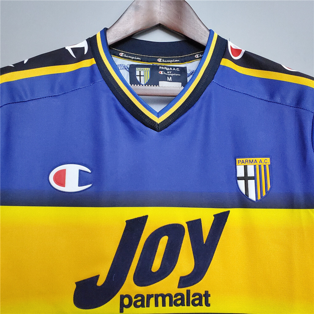 01-02 Parma home Cheap Football Kit 7