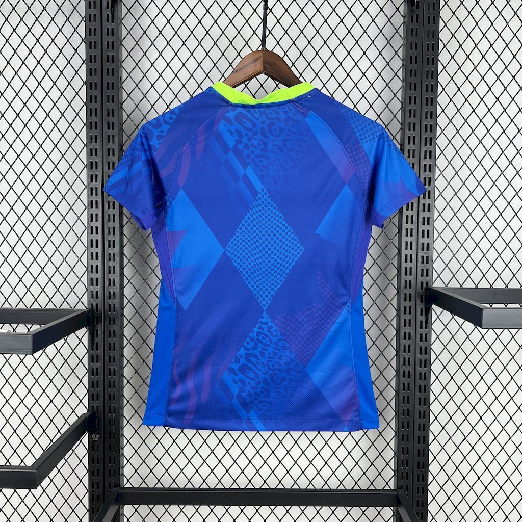 2025 Brazil Away Women Shirt Lady Tee AAAAJersey Supply Yupoo 3