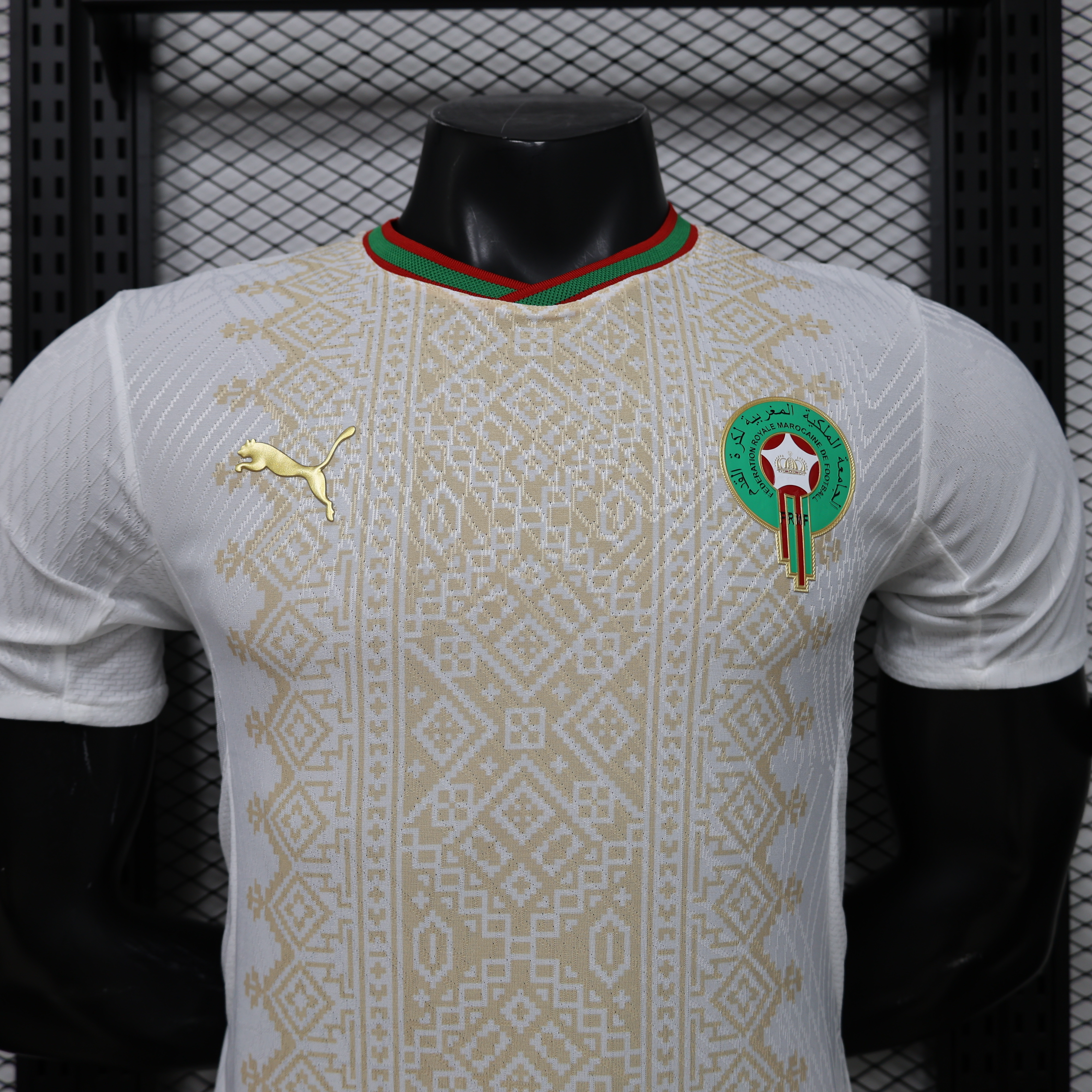 2026 World Cup Morocco Mens Away Kit Football Player Version T-Shirt AAAAJersey Supply Yupoo 11 1
