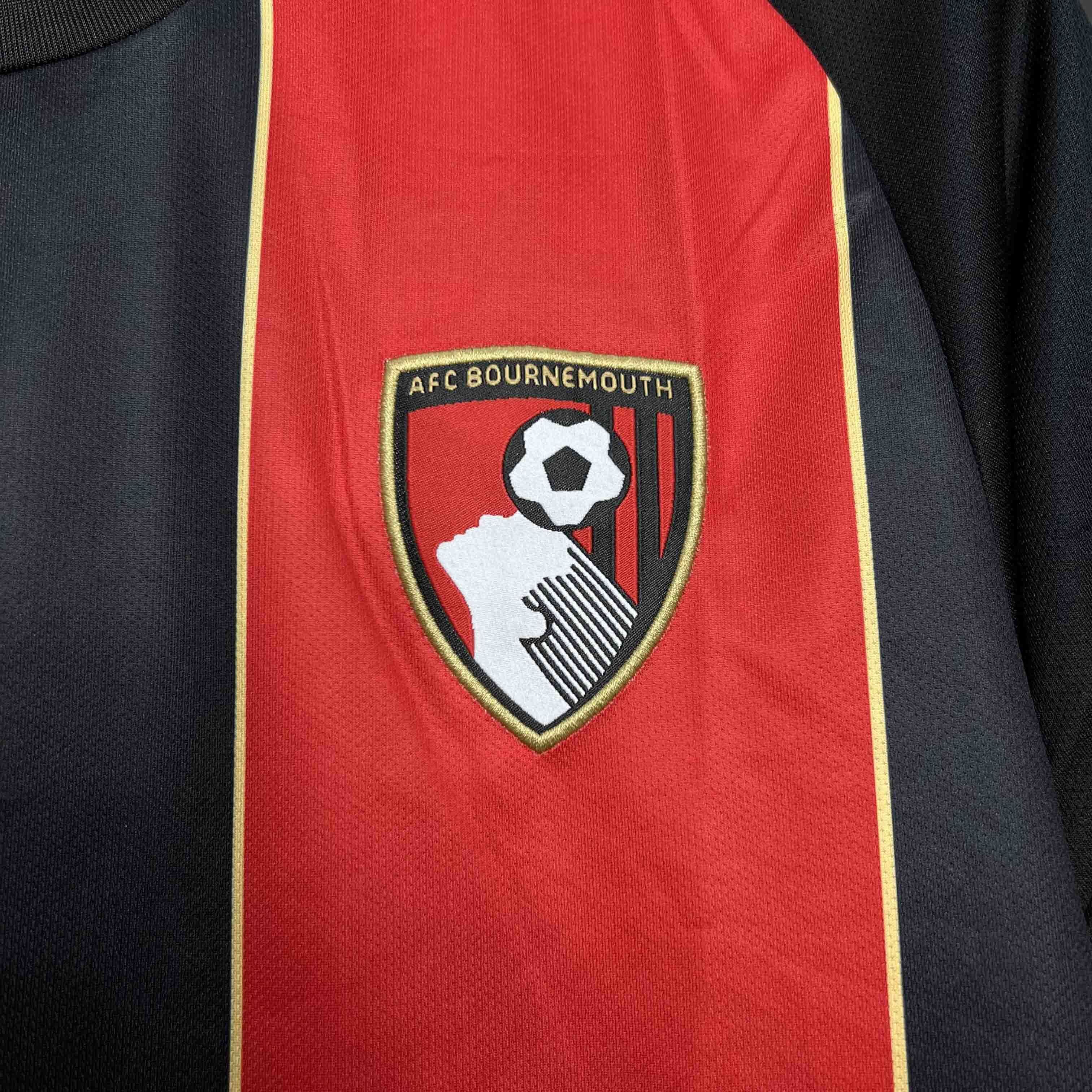 24-25 Bournemouth Home Kit Football Apparel AAAAJerseys Dropshipping Yupoo 2